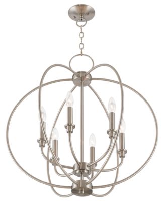 Milania 6- Light Metal Chandelier