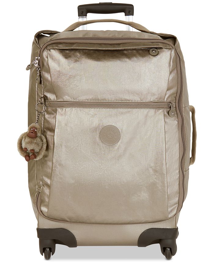 Kipling Darcey Small Metallic CarryOn Rolling Luggage Macy's