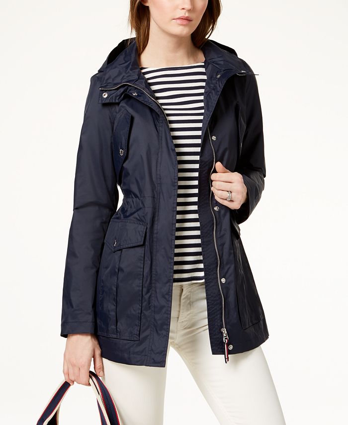 Tommy jeans overhead hooded anorak jacket on sale