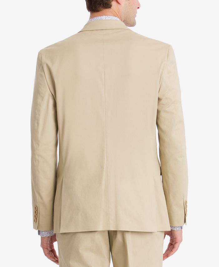 Bar III CLOSEOUT! Men's Slim-Fit Tan Stretch Jacket, Created for Macy's ...