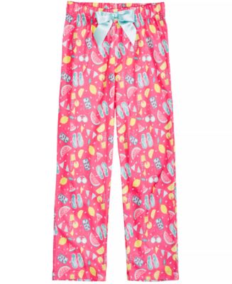 Max & Olivia Printed Pajama Pants, Little Girls & Big Girls, Created ...