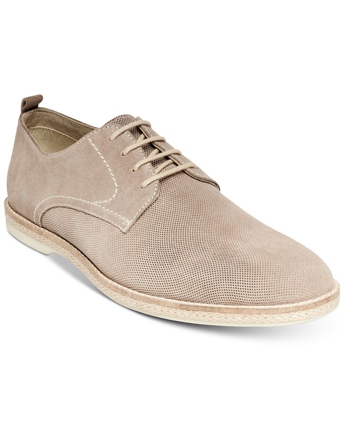 Steve Madden Men's Electro Perforated Suede Oxfords & Reviews - All Men ...