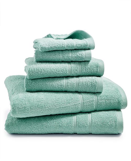Martha Stewart Collection 6Pc Towel Set & Reviews Bath Towels Bed