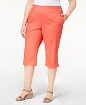 Women's Plus Size Pants - Macy's