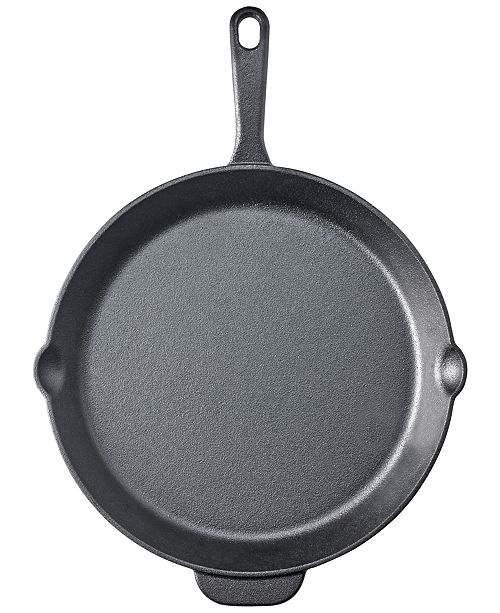Martha Stewart Collection 12" Cast Iron Skillet, Created for Macy's