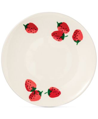 kate spade new york - Strawberries Melamine Accent/Salad Plate