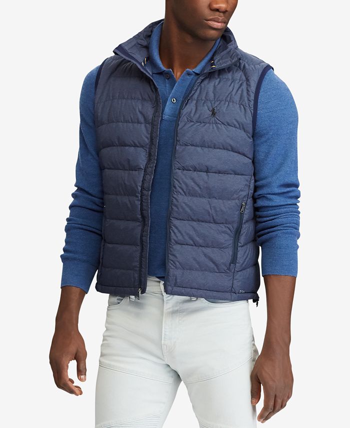 Polo Ralph Lauren Men's Packable Down Vest - Macy's