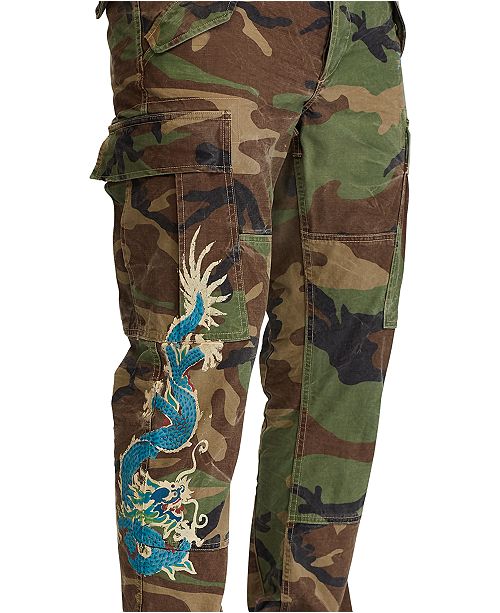 Polo Ralph Lauren Men's Camo Cargo Pants - Pants - Men - Macy's