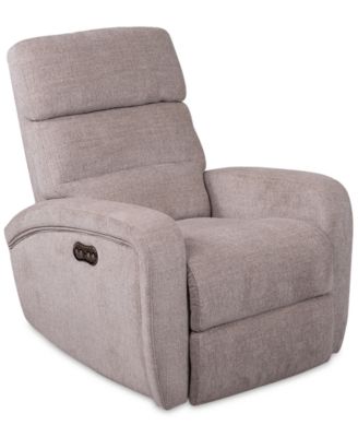 Stellarae Fabric Power Recliner with USB, Created for Macy's