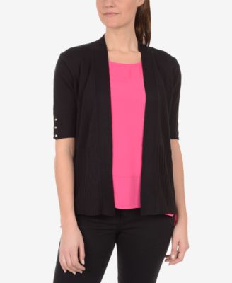 rockmans short sleeve cardigans