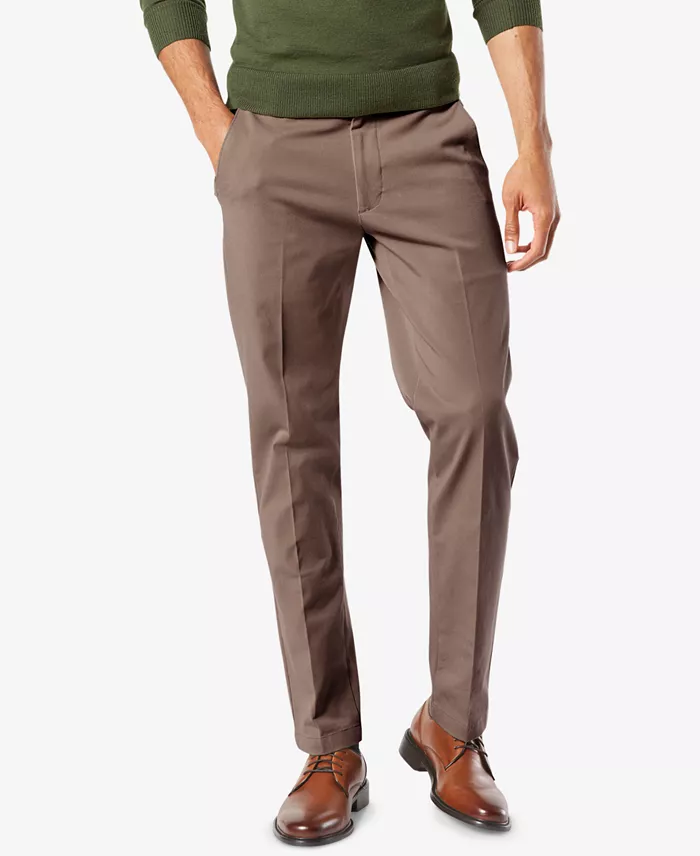 Men's Workday Smart 360 Flex Slim-Fit Khaki Stretch Pants - thumbnail 10