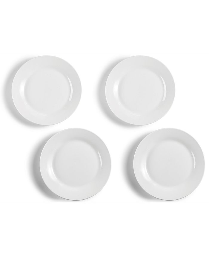 Martha Stewart Collection CLOSEOUT! Set of 4 Appetizer Plates, Created for Macy's Macy's