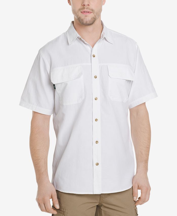 G.H. Bass & Co. Moisture Wicking Button-front Shirts for Men