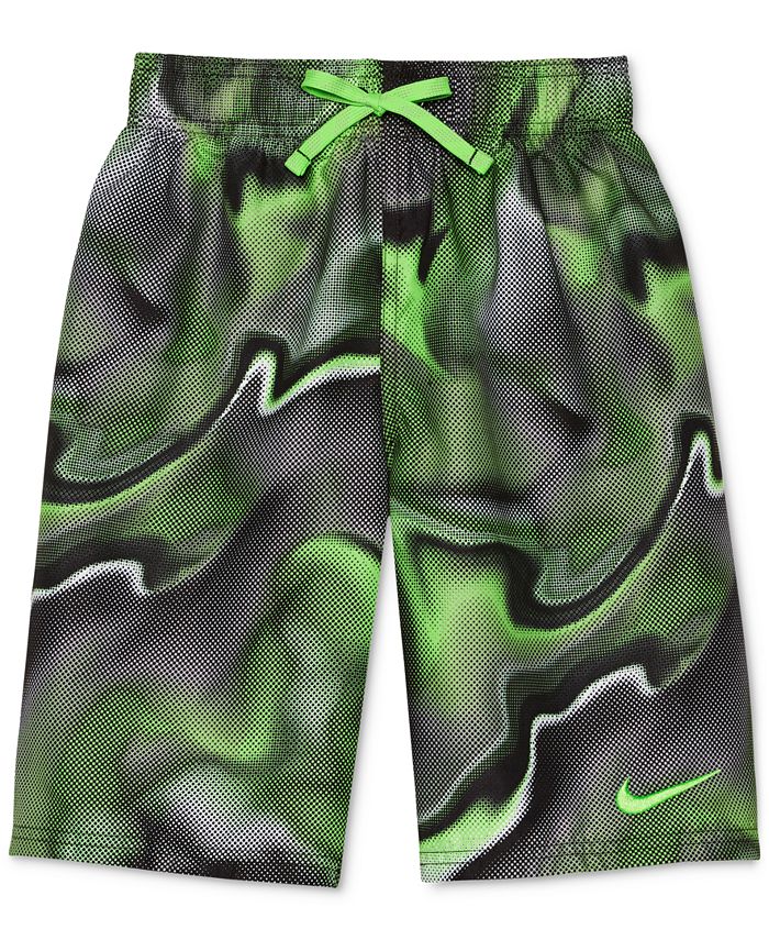 Nike Printed Swim Trunks, Big Boys Macy's