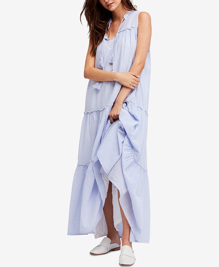 Free People River Gorge Tiered Maxi Dress - Macy's