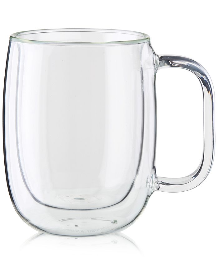 J.A. Henckels Zwilling Sorrento Double Wall Coffee Mugs, Set of 2 Macy's