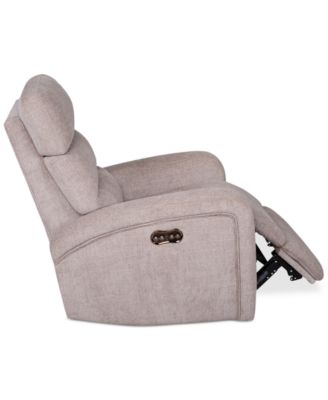 Stellarae Fabric Power Recliner with USB, Created for Macy's