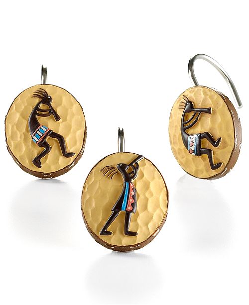 Avanti Kokopelli Shower Curtain Hooks Amp Reviews Shower