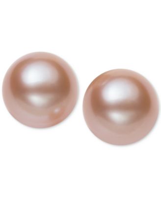 Cultured Freshwater Pearl Stud Earrings (7mm) in 14k Gold