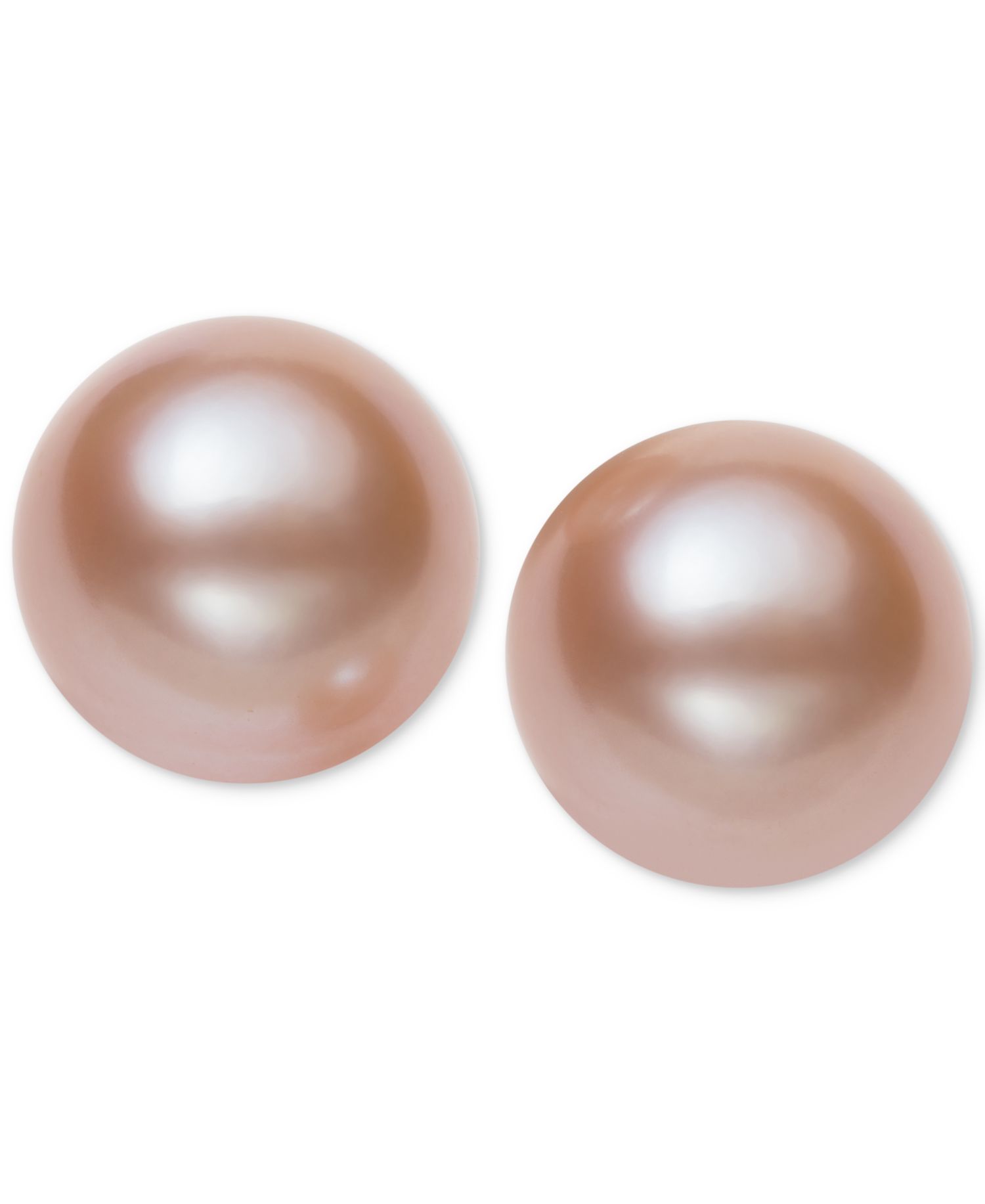 Cultured Freshwater Pearl Stud Earrings (7mm) in 14k Gold