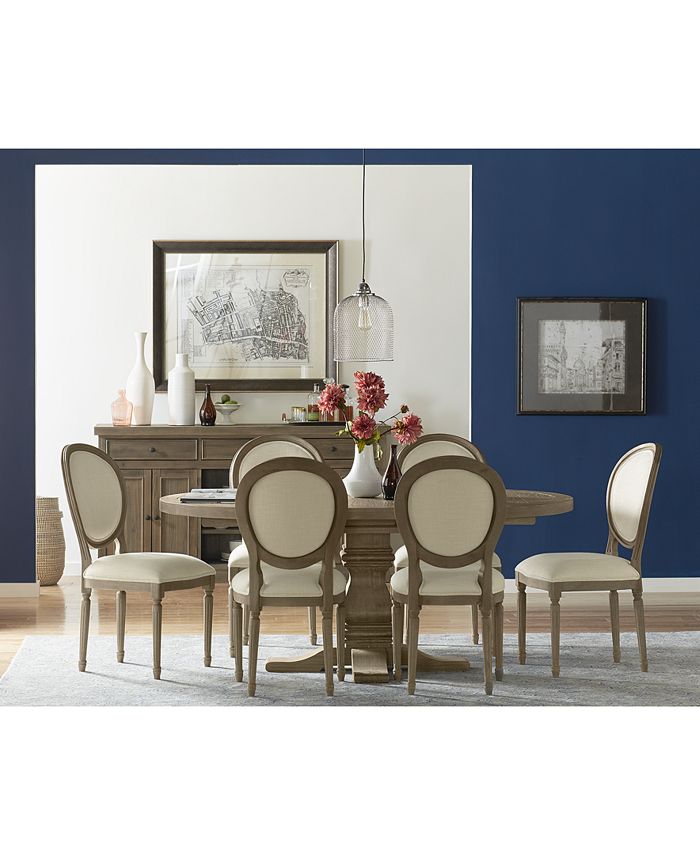 Tristan round expandable dining table new arrivals
