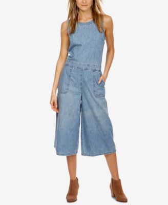 cotton culotte jumpsuit