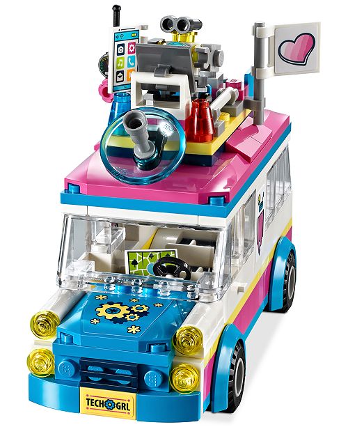 lego friends olivia's mission vehicle 41333