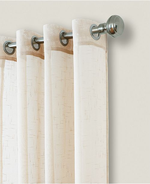 Elrene Bali Sheer 52 X 84 Indoor Outdoor Curtain Panel With