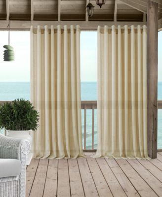 Carmen Sheer Extra Wide Indoor/Outdoor Sheer Window Curtain