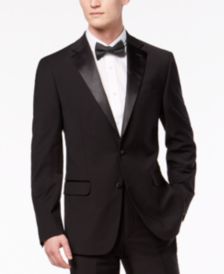 Men's X-Fit Slim-Fit Infinite Stretch Black Tuxedo Jacket