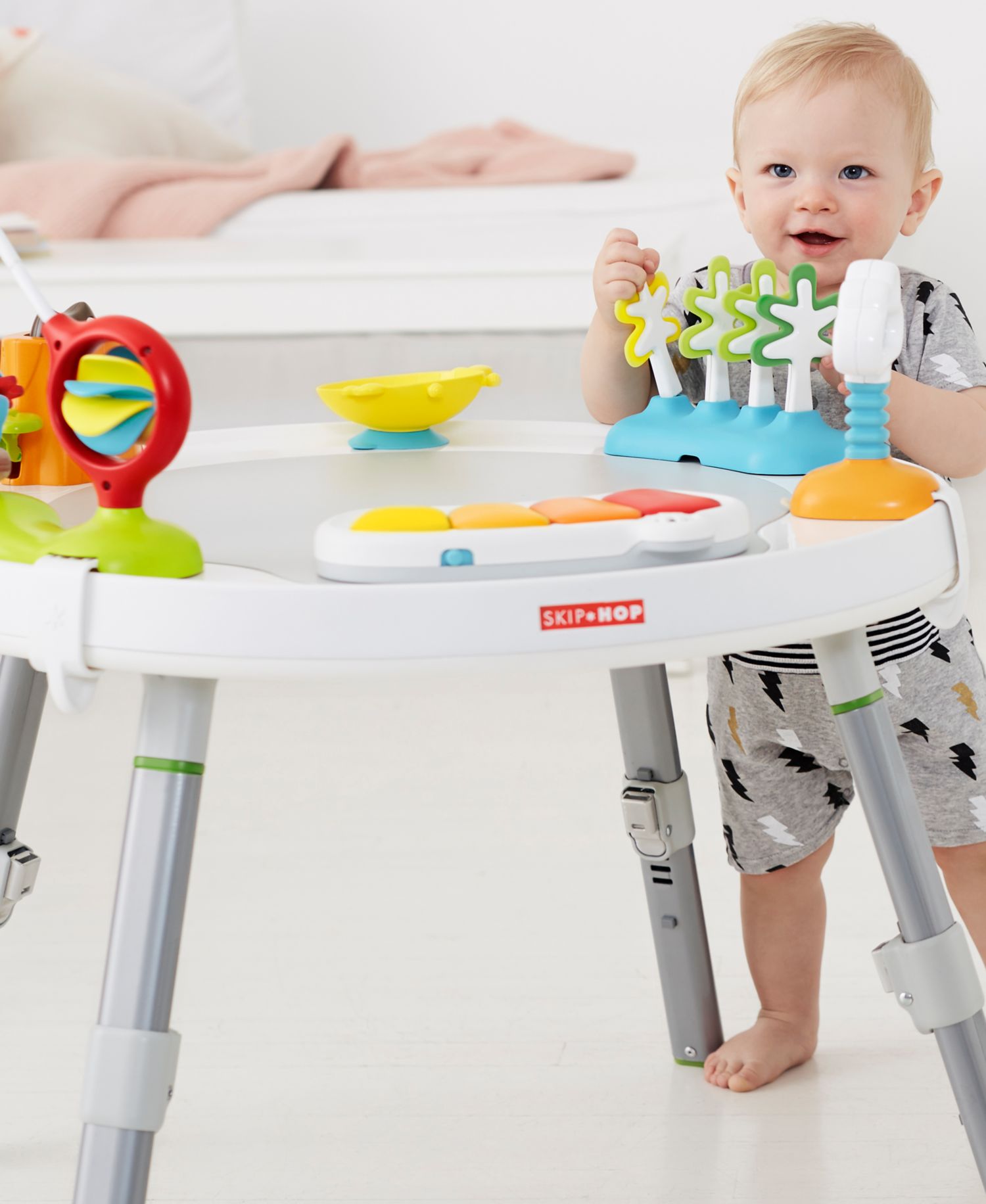 Baby Explore & More 3-Stage Activity Center & Play Table