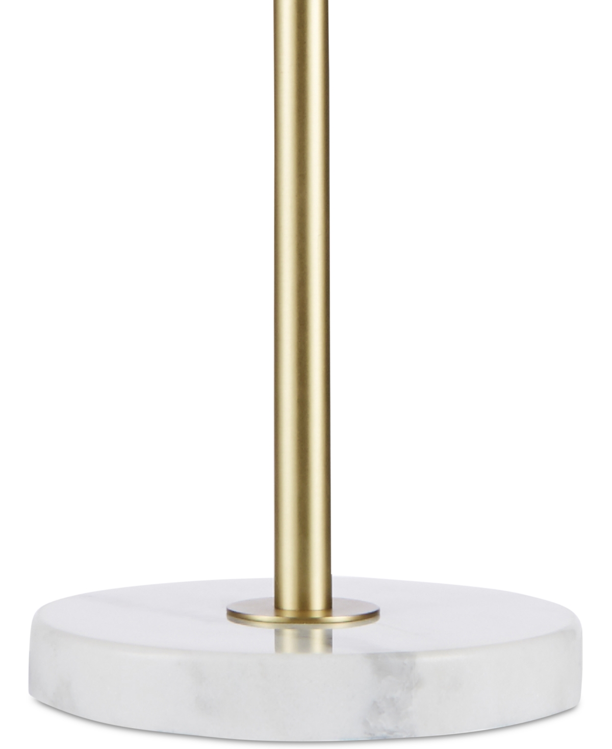 Shop Ink+ivy Holloway Table Lamp In White,gold