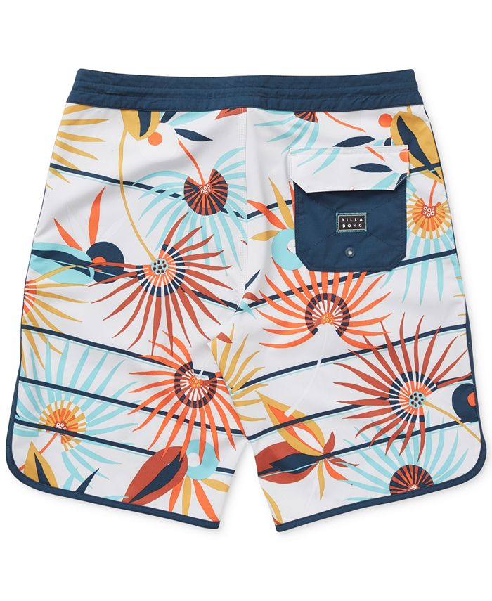 Billabong Men's Striped Floral 20