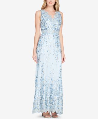 Tahari ASL - Embroidered Gown
