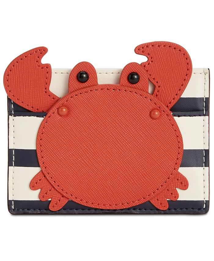 kate spade new york Crab Applique Card Holder Macy's