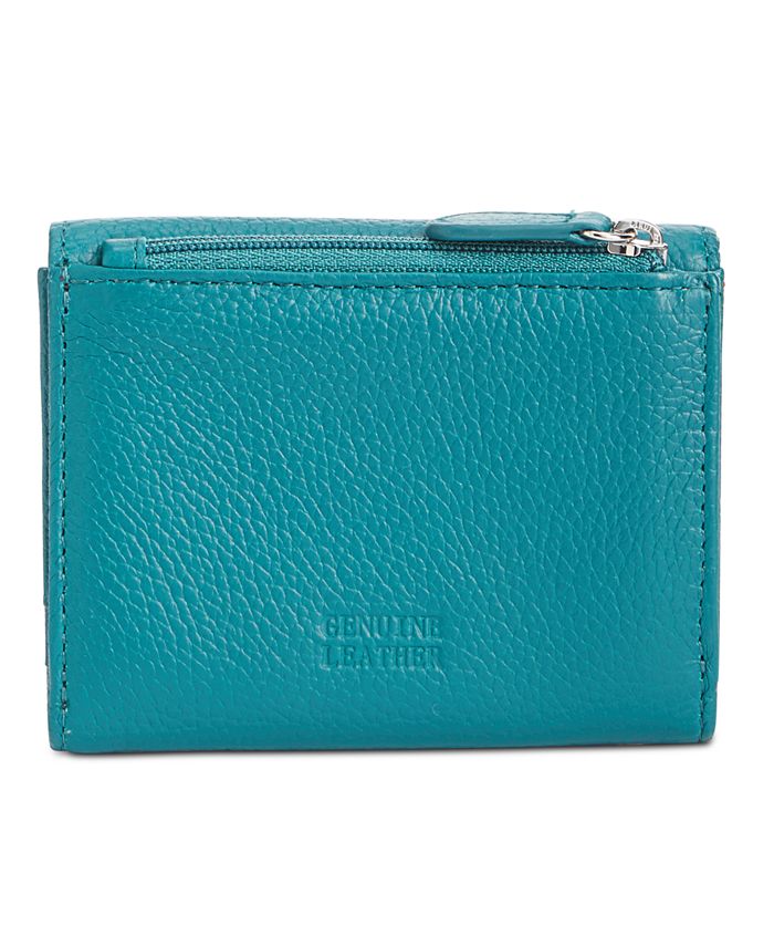 Giani Bernini Softy Leather Trifold Wallet, Created for Macy's - Macy's