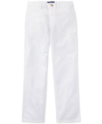 boys white pants size 10