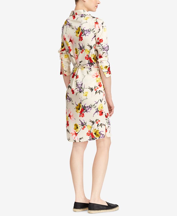 Lauren Ralph Lauren Floral-Print Twill Utility Dress & Reviews ...