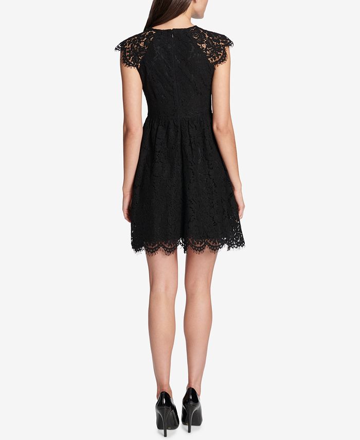 Kensie - Lace Fit And Flare Dress main image 1