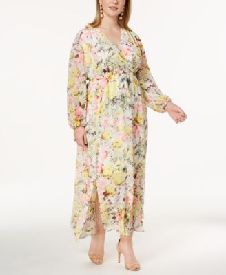 macy's inc plus size maxi dresses