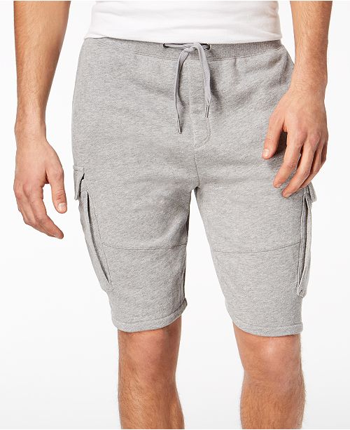American Rag Men's Heathered Cargo Knit Shorts, Created for Macy's ...