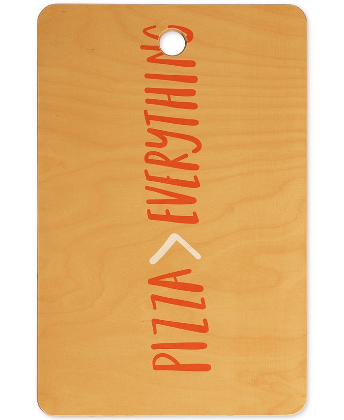 Deny Designs - Pizza is better than everything Cutting Board