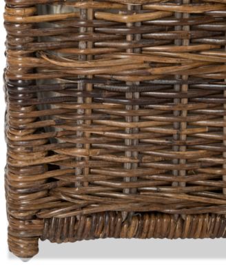 JONATHAN Y Caden 30'' Wicker Storage Trunk