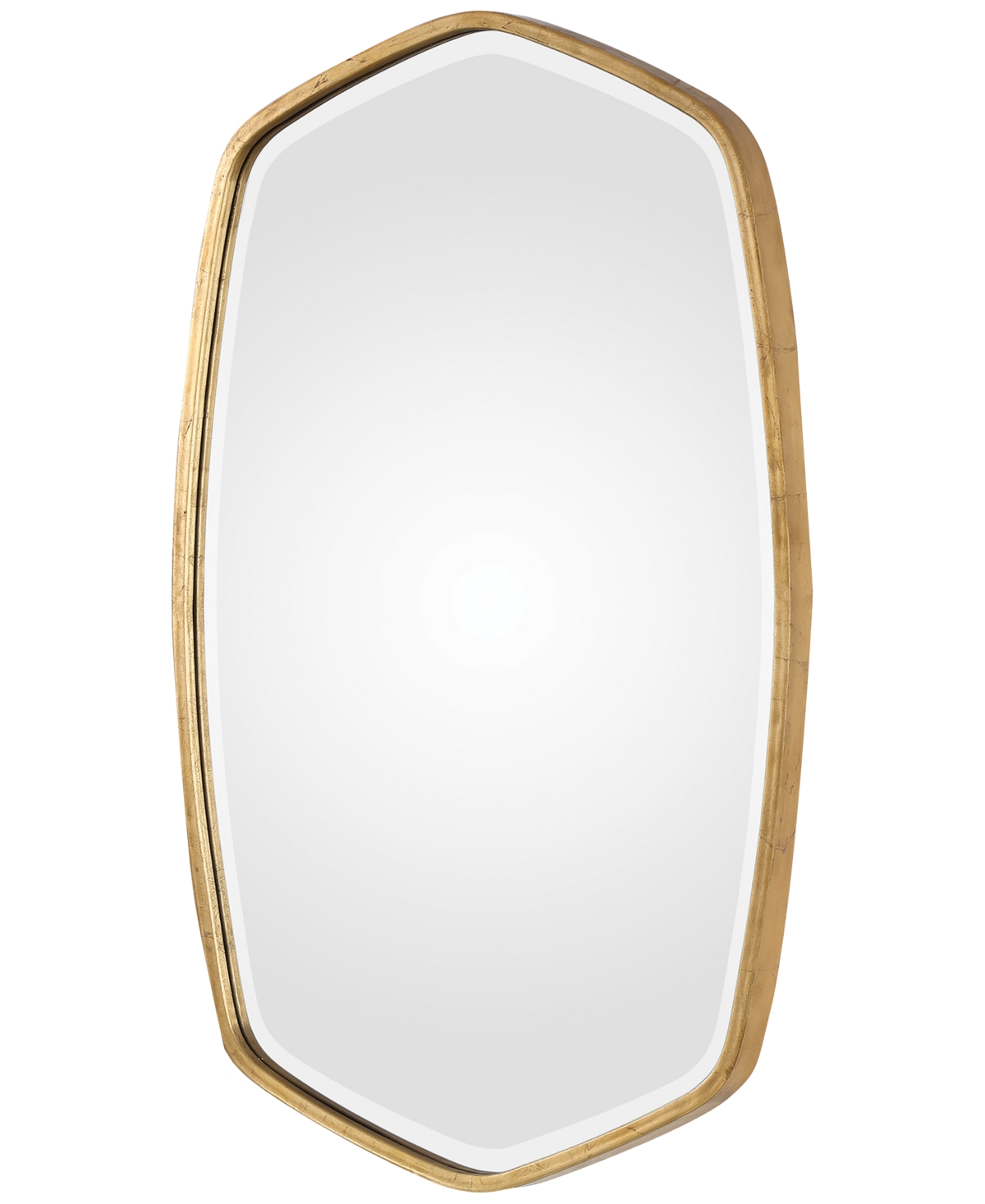 Duronia Antiqued Gold-Finish Mirror