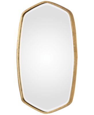 Uttermost Duronia Antiqued Gold-Finish Mirror - Macy's