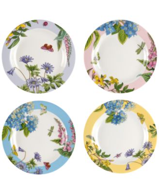 Portmeirion - Botanic Garden Terrace Assorted Plates, Set of 4
