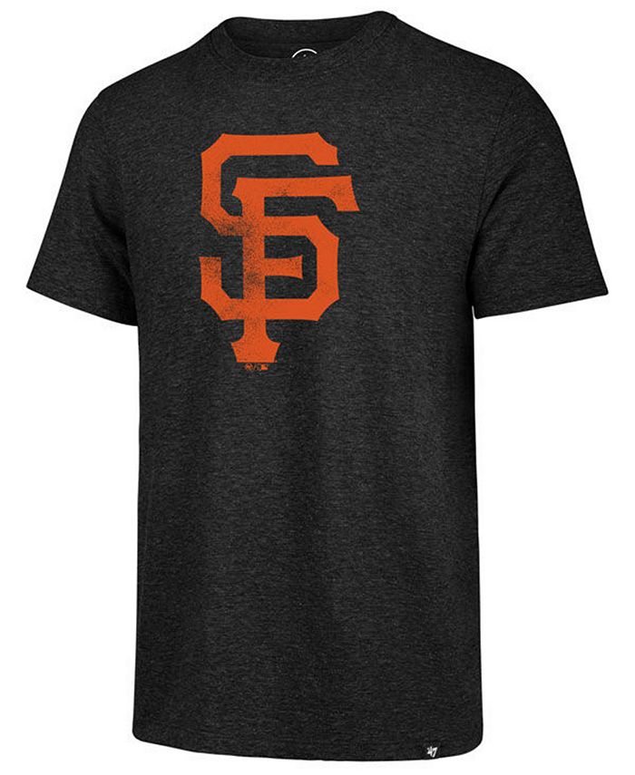 '47 Brand Men's San Francisco Giants Coop Triblend Match T-Shirt - Macy's