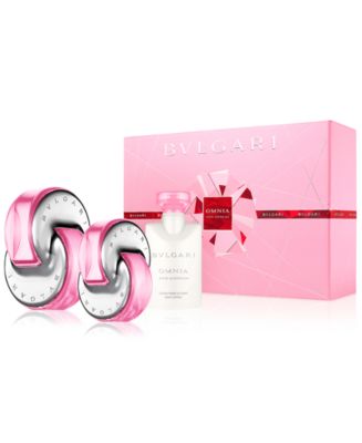 香水(女性用) Bvlgari Omnia Pink Sapphire gift BVLGARI 3-Pc. Omnia Pink Sapphire Gift Set - Macy's