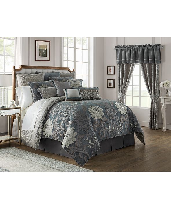 Waterford Reversible Ansonia 4Pc. California King Comforter Set & Reviews Comforters Fashion