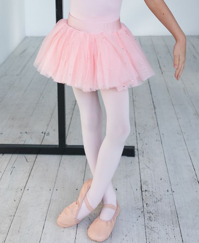 Flo Dancewear - Footed Ballet Tights, Little Girls (2-6X) & Big Girls (7-16)